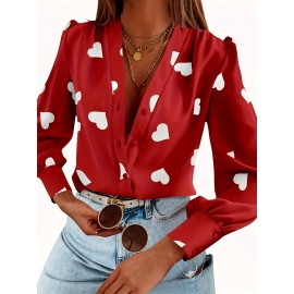 Women's Business Casual Tops Summer Long Sleeve Silk Button Down Shirts V Neck Chiffon Blouse Women's Business Casual Tops Summer Long Sleeve Silk Button Down Shirts V Neck Chiffon Blouse